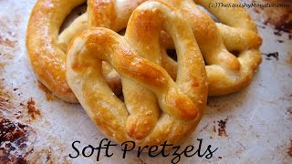 Buttery Soft Mall Pretzels Recipe [upl. by Niklaus]