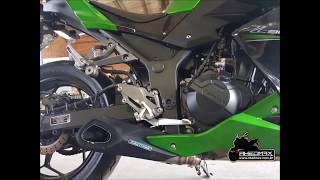 Rhedmax  Firetong Willy Made Kawasaki Z300 Full Ronco Esportivo [upl. by Aldos]