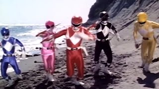 The Rockstar  Mighty Morphin  Full Episode  S01  E30  Power Rangers Official [upl. by Sinnel]