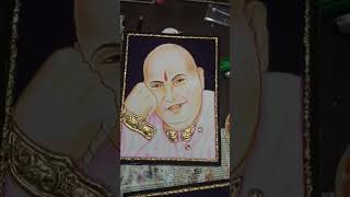 Tanjore Painting Colour Work trendingshorts youtubeshorts sorts painting artist painting art [upl. by Atilamrac]