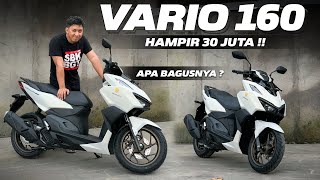 REVIEW HONDA VARIO 160 ABS TERBARU [upl. by Anivlek]