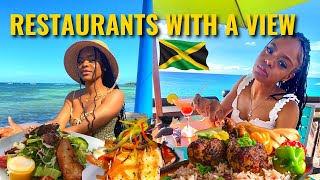 8 JAMAICAN RESTAURANTS WITH A VIEW MOBAY FOOD TOUR Jamaica Vlog  Kayy Moodie [upl. by Nnylear503]