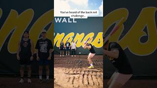 We Played the “Back Wall Challenge” 😂⚾️ baseball daltonmauldin5 billleroy tannerthomas [upl. by Aselehc]