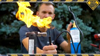 THIS Might Not Be So Smart TKOR Shows You How To Build A Flamethrower  Mandalorian Flamethrower [upl. by Suivatra]