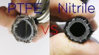 PTFE vs Nitrile Rubber Hoses [upl. by Alyaj]