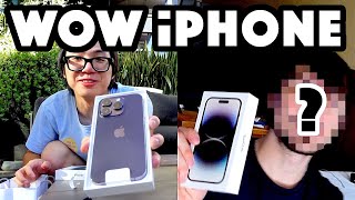 iPHONE 14 PRO UNBOXING amp GIVEAWAY [upl. by Alaehcim]