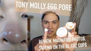 Tony Moly Egg Pore Masks  Blackhead Steam Balm and Cool Tightening Pack Review and Tutorial [upl. by Mylan797]