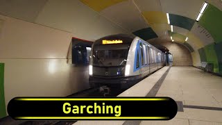 UBahn Station Garching Munich 🇩🇪 UBahn  Walkthrough 🚶 [upl. by Erny]