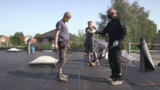 Onsite waterproofing training  Derbigum [upl. by Ayek]