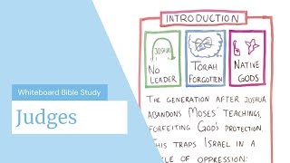 The Book of Judges A Quick Overview Whiteboard Bible Study [upl. by Sivle]