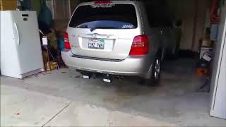 20012007 Toyota Highlander Straight Pipe [upl. by Harper933]