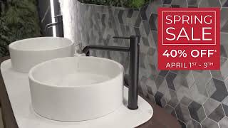 Porcelanosa USA  Spring Sale 2022 [upl. by Crellen]