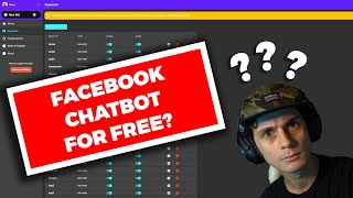 FACEBOOK LIVE CHATBOT FOR FREE [upl. by Tanah]