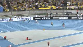 200 Metres Semifinals men heat 1 IAAF World Championships Daegu 2011 [upl. by Athey220]