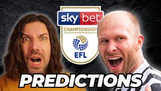 Championship SCORE PREDICTIONS  Round 13 [upl. by Lachlan]