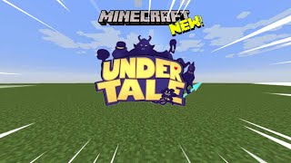 New Undertale  Addon Minecraft Showcase [upl. by Perrin]