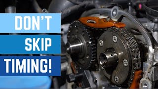 VAG 20T Timing Chain Kit amp Service Explained [upl. by Bikales]