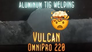 Vulcan OmniPro 220 Tig Welding Aluminum amp Etching [upl. by Deer]