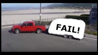 Top Towing FailsWho Gave Them A Licence [upl. by Nalyorf]