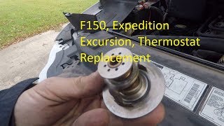 Replacing the Thermostat on F150 Expedition Excursion [upl. by Guerin125]