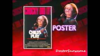 Childs Play RARE FOOTAGE FROM 1989 SCREENER [upl. by Rednaskela]