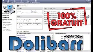 Dolibarr logiciel gratuit de gestion facturation comptabilité  idéal pour auto entrepreneur [upl. by Clementina749]