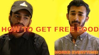 How To Get Free Food  DablewTee  Funny  Viral [upl. by Persas]