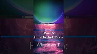 How To Turn On Dark Mode in Windows 11 [upl. by Ayiram829]