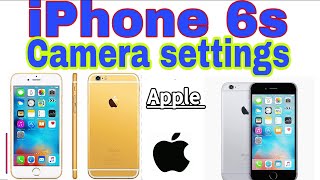 IPhone 6s CAMERA settings For best picture 2021 [upl. by Kappenne]