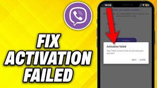 How To Fix Viber Activation Failed 2024 [upl. by Willing837]