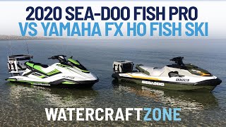 2020 SeaDoo Fish Pro vs Yamaha FX HO Comparison  Watercraft Zone [upl. by Haraz]