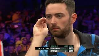 Luke Humphries vs Krzysztof Ratajski  2022 European Darts Championship  Round 1 [upl. by Roee]