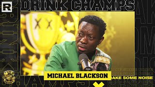 Michael Blackson On His Start In Comedy His Own School In Ghana Next Friday amp More  Drink Champs [upl. by Bjork]