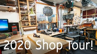 2020 Ultimate OneCar Garage Woodshop Tour [upl. by Ydeh]