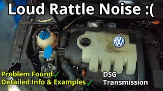 VW Audi Rattling Noise From Transmission Area [upl. by Ahcsrop247]