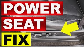 Power Seat FIX 20072011 Tahoe Yukon Suburban Chevy GMC [upl. by Nahem]