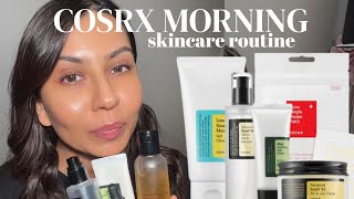 COSRX REALISTIC MORNING SKINCARE ROUTINE  BEST OF KOREAN SKINCARE PRODUCTS [upl. by Roderick985]