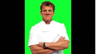 Gordon Ramsay green screen Sosig meme IRL In Real Life [upl. by Edualcnaej885]