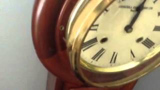 How to wind an antique clock [upl. by Juliet]