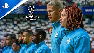 FC 25  Manchester City vs Club Brugge  UEFA Champions League 2324  Gameplay PS5™ 4K60 [upl. by Uehttam]