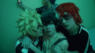 BNHA Haunted House My Hero Academia Cosplay Skit [upl. by Ivo]