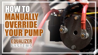 How to Manually Override your Equalizer Pump [upl. by Aciretehs]