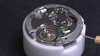 How a Tourbillon Works presented by Hublot [upl. by Nylanaj981]