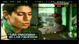 TRAGEDIAS DE FAMOSOS  CRONICA TV  HECTOR ANGLADA  3 parte [upl. by Ynned]