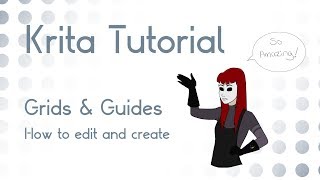 Krita 41 Customizing Grids and Guides [upl. by Cozmo230]