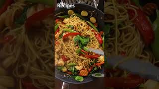 Air Fryer Shrimp Lo Mein [upl. by Eimma]