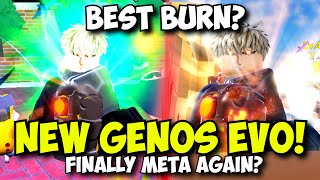 New Genos 6 Star Evolution New Best Burn Unit  ASTD Showcase Jenos Serious [upl. by Gustafsson]