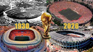 All FIFA World Cup Stadiums 19302026 [upl. by Ailiec131]