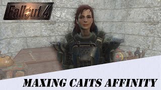 Fallout 4 Tips  Easiest way to reach Max affinity with Cait Without Console Commands [upl. by Diandra]