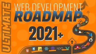 Web Developer Roadmap 2021  A Guide To Starting A Career In Web Development [upl. by Cosetta]